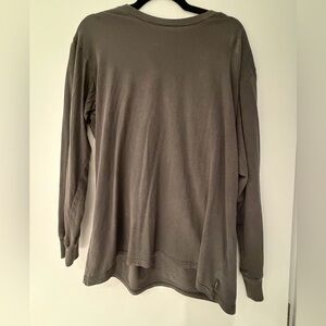 TNA tour long sleeve shirt in dark grey